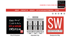 Desktop Screenshot of cityofasylum.org